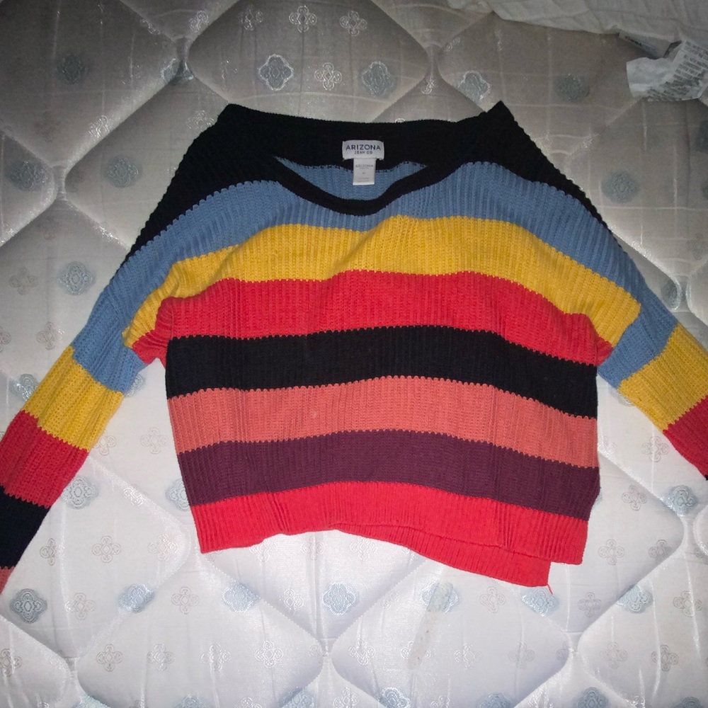 Striped colorful sweater